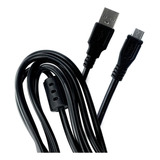Cabo Compatível Ps4 Controle Com Filtro Usb V8 2 00 Mts