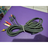 Cabo Componente Rca Áudio Vídeo Xbox 360 Original Microsoft