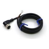 Cabo Conector M12 P Sensores Ângulo 90 Pnp 4 Fios 5m 