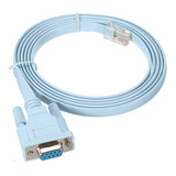 Cabo Console Cisco Rj45 Macho X Db9 Femea Rollover Serial