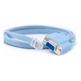 Cabo Console Serial Db9 X Rj45 Macho 1 8m Azul P switches