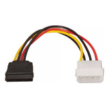 Cabo Conversor Energia Molex Ide Fonte 4 Pinos P Sata