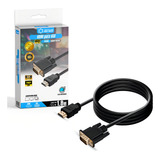 Cabo Conversor Hdmi Macho X Vga Macho 1 8 Metros