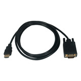 Cabo Conversor Hdmi Macho X Vga Macho P Monitor Projetor Tv