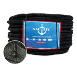 Cabo Corda Pe Preta Nautfix 16mm Rolo Com 75 Metros