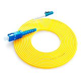 Cabo Cordão Rede Fibra Óptica Óptico Simplex Lc sc Upc Sm
