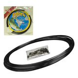 Cabo De Aço Fishtex Black 170lb 10m Flexível 