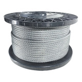 Cabo De Aço Galvanizado 1 4 6x19 6 4mm Afa 250 Metros