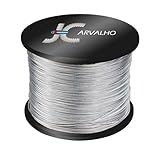 Cabo De Aço Para Curral 3 2mm 1 8 Galvanizado 200 Metros