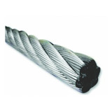 Cabo De Aço Para Guincho Elétrico 3 16 Flexível 6x19 C 12mts