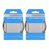 Cabo De Aço Shimano Kit Com 2 Un Câmbios De Marcha 2100mm