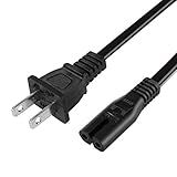 Cabo De Alimentação CA Para Xbox One S Xbox One X Xbox Series X S Sony PS4 PS4 Slim PS5 PS3 Slim PS3 Super Slim PlayStation 4 Slim PlayStation 5 PlayStation 3 Slim De Substituição