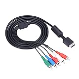 Cabo De áudio 1 8 M AV Multi Out To Component Cable Connect To HDTV Or EDTV For Sony Playstation PS2 PS3