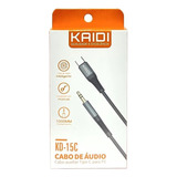 Cabo De Áudio Adaptador Tipo c Para Auxiliar P2 3 5mm Kd 15c