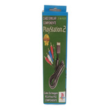 Cabo De Audio E Video Para Playstation 2 Rca Componente