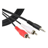 Cabo De Audio P2 X 2 Rca Profissional Plug Stereo 1 5 Metros
