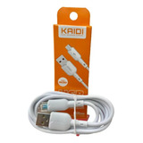 Cabo De Carga Micro usb Ultra Rápido Conexão 3a Max 1 Metro