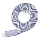 Cabo De Console Cabo De Console Cisco Cabo De Console USB Com Chip FTDI Adaptador De Série USB Para RJ45 Compatível Com Cisco HP NETGEAR Huawei Roteadores Interruptores Para Laptop Em Linux Windows Mac 1 8 M 