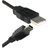 Cabo De Dados Mini Usb V3 Para Ps3 Gps Camera 1 Metro Preto