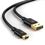 Cabo De Dados Usb 2-0 P Mini Usb 5 Pinos 3m Para Câmera Digital Mp3-4 Tablets