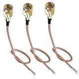 extensao antena macho femea lsgoodcare conector coaxial adaptador antena pacote comprimento