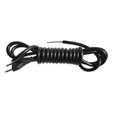 Cabo De Força 3m 2x1 00mm 10a para Secadores De Cabelo 