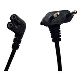 Cabo De Força Alimentação Smart Tv Samsung 3903 001175 90 Graus 110v 220v