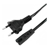 Cabo De Força Bipolar Para Impressora Smart Tv Ps2 3 4