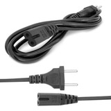 Cabo De Força Energia Bipolar 1 2m Ps2 Ps3 Ps4 Tv Impressora