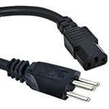 Cabo De Força Energia Tripolar Bivolt 1-5 Metros Para Computadores Pc Monitor Padrão Nova Norma