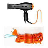 Cabo De Força P secador Cabelo Taiff Titanium Laranja