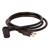 Cabo De Força Plug Iec C13 90 Graus 20a 1 5 Metro 110v 220v