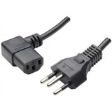 Cabo De Força Tripolar 90 Graus 1 5mts Pc Fontes Monitores