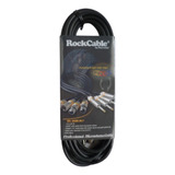 Cabo De Microfone Rockcable Xlr P10 6m Rcl30386 D6 Femea