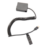 Cabo De Mola Adaptador De Bateria Fictício Tipo C usb c