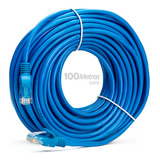 Cabo De Rede Cat6 100 Metros 100m Ethernet Lan Giga Rj45 Crimpado Boyu Cell