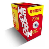 Cabo De Rede Cat6 305m Branco Utp 4 Pares Megatron