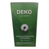 Cabo De Rede Cat6 Deko Blindado