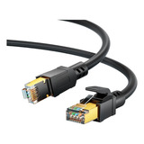 Cabo De Rede Cat8 Rj45 30 Metros 2000mhz 40gbps Blindado