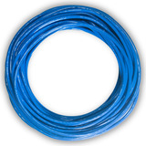Cabo De Rede Internet 25m 25 Metros Cat6 Azul Rj45 Crimpado