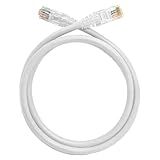 Cabo De Rede Internet Furukawa Cat 6 1000Mbps Ultra Velocidade Buy Cell Branco 1 Metro