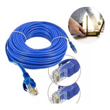 Cabo De Rede Internet Lan 30 Metros Montado Fio Grande 30m