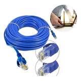 Cabo De Rede Internet Lan 30 Metros Montado Fio Grande 30m