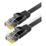 Cabo De Rede Lan Rj45 Essager Cat6 Slim Flat 1000 Mbps 50 Cm