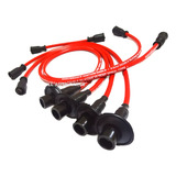 Cabo De Vela 8mm De Silicone Fusca Até 86 Sem Pino V12