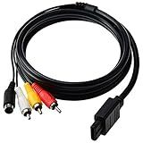 Cabo De Vídeo AV TV S Infantil De 1 8 M Para Console Gamecube SNES SBC N64