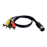 Cabo Din X 4rca P Equalizador Tarkus Amplif Aiko Pa 3000