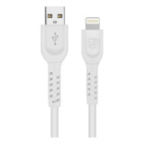Cabo Dual Shock Usb A Lightning 1 2m Gshield Cor Branco