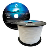 Cabo Dyneema Linha Para Arbaletes 1 9mm Carga 300 Kg Kit 10m