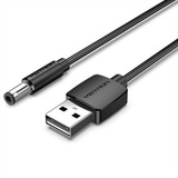 Cabo Energia Alimentaçao Usb A Para Dc 5 5mm 3a 1 5m Vention 5v